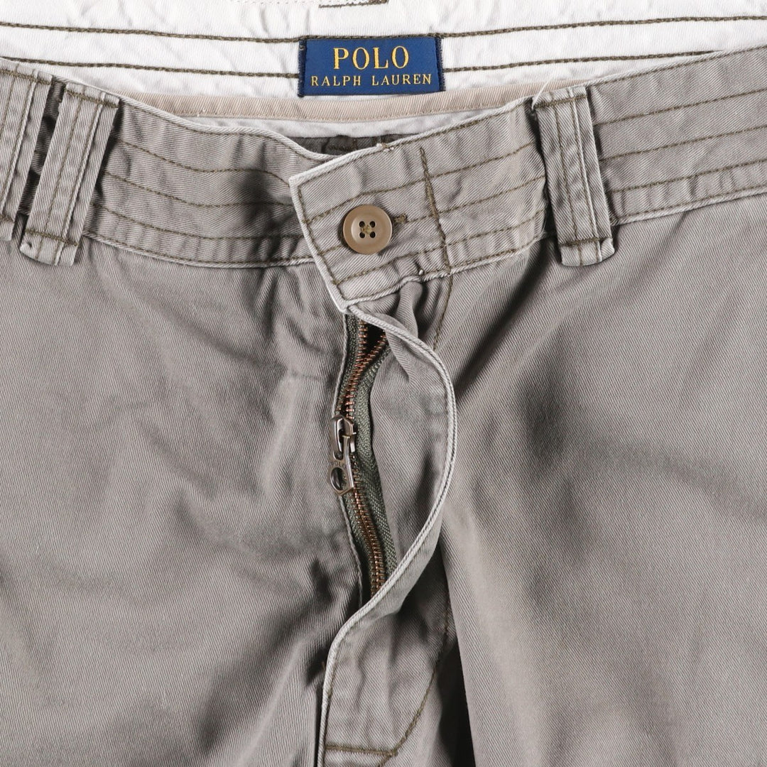 Ralph Lauren POLO RALPH LAUREN cargo shorts, men's size W38 cotton Khaki type Vintage Second Hand