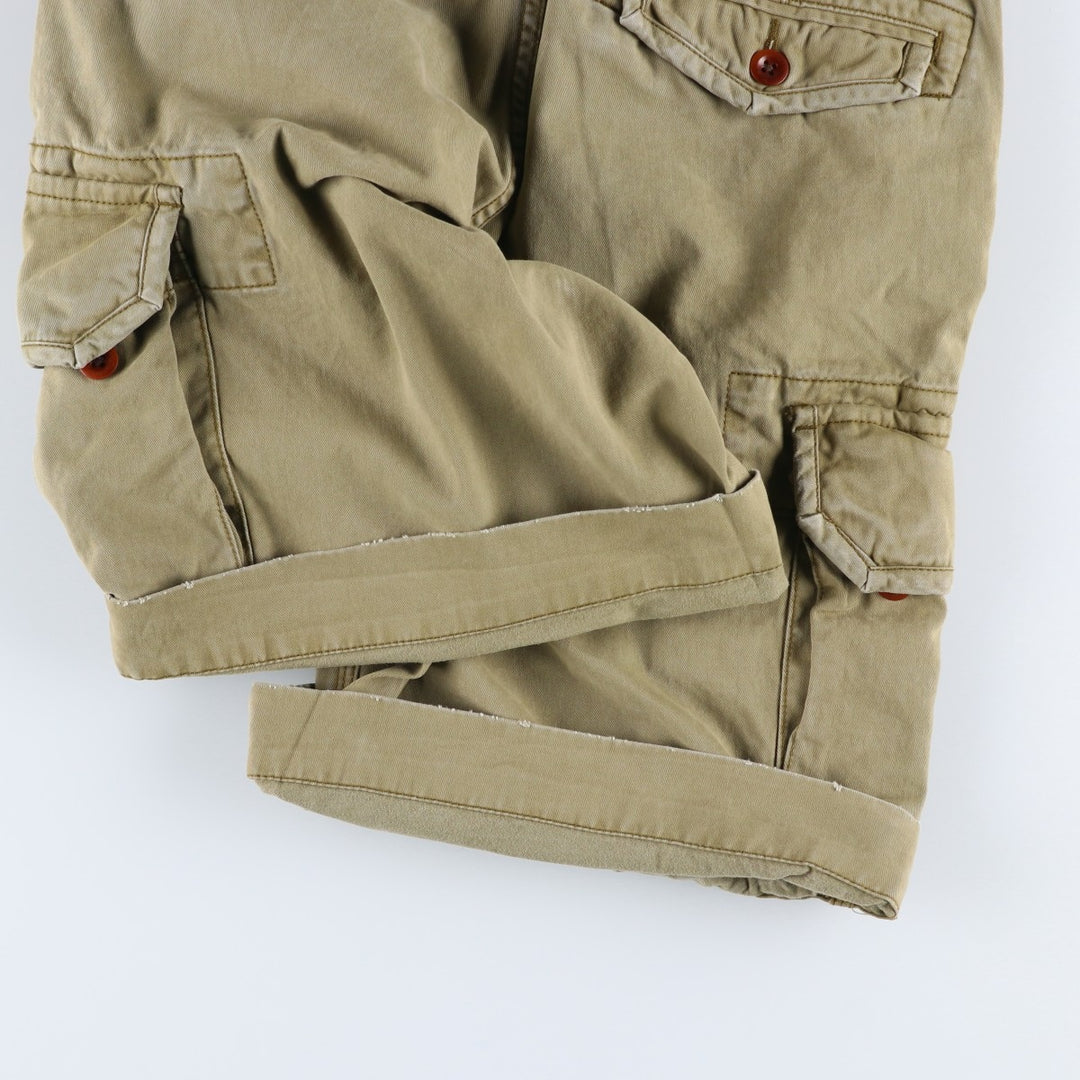 Ralph Lauren POLO RALPH LAUREN cargo shorts, men's size W31 (approx.) cotton Khaki type Vintage Second Hand