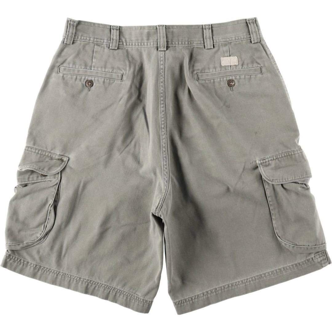 Ralph Lauren POLO by Ralph Lauren cargo shorts, short pants, men's size w34 cotton gray type Vintage Second Hand
