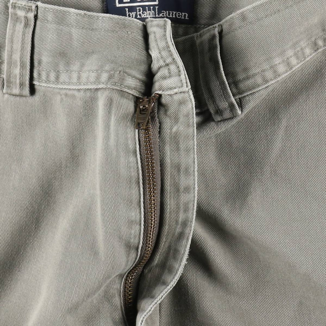 Ralph Lauren POLO by Ralph Lauren cargo shorts, short pants, men's size w34 cotton gray type Vintage Second Hand