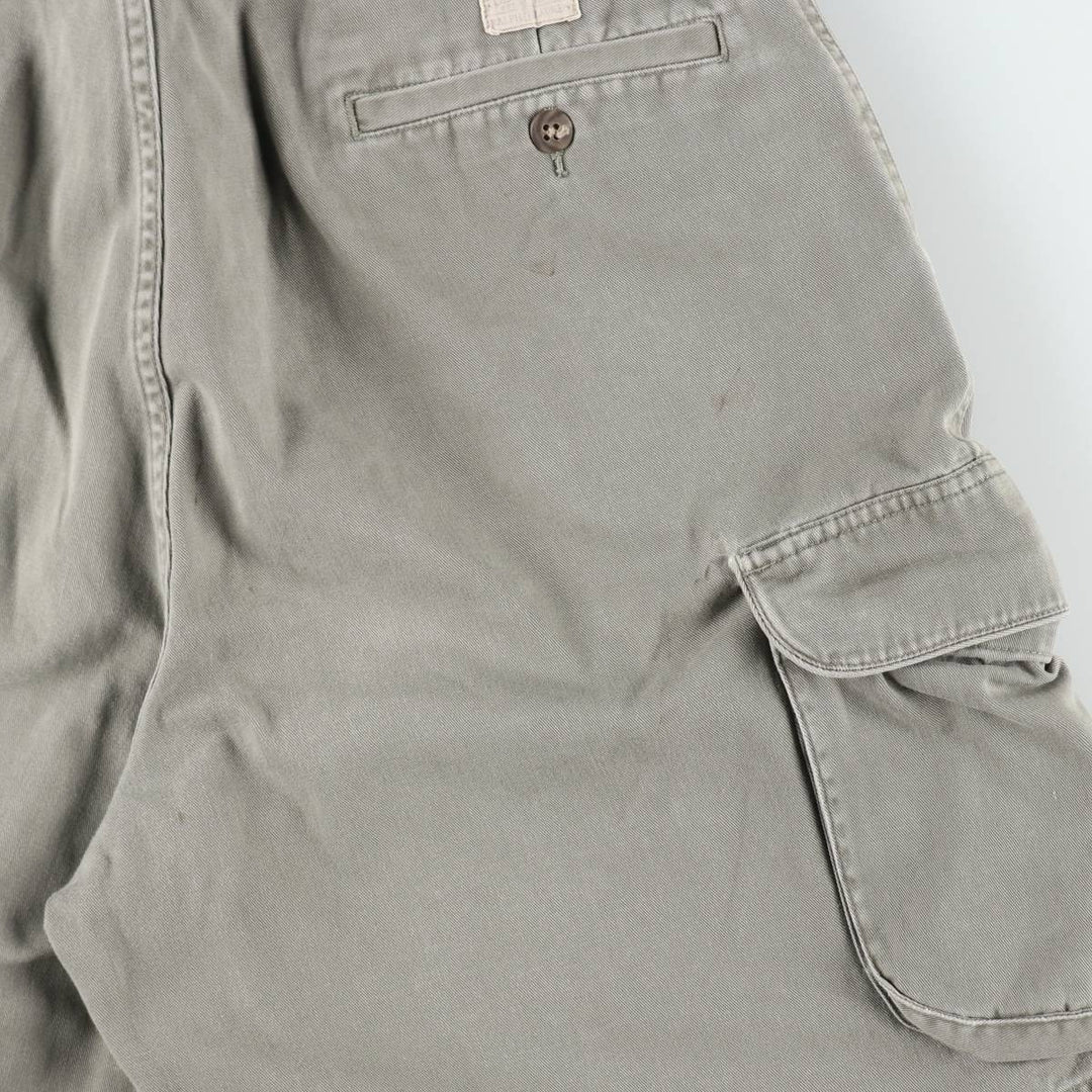 Ralph Lauren POLO by Ralph Lauren cargo shorts, short pants, men's size w34 cotton gray type Vintage Second Hand