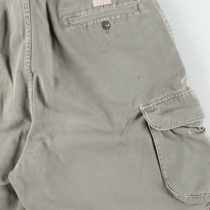 Ralph Lauren POLO by Ralph Lauren cargo shorts, short pants, men's size w34 cotton gray type Vintage Second Hand