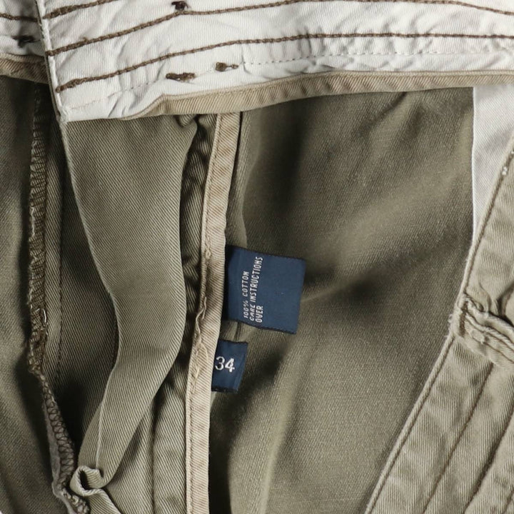 Ralph Lauren POLO by Ralph Lauren cargo shorts, short pants, men's w35 equivalent cotton Khaki type Vintage Second Hand