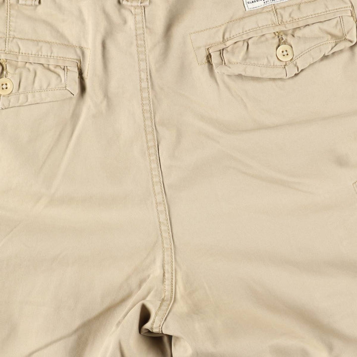 Ralph Lauren POLO RALPH LAUREN cargo shorts short pants men's w37 equivalent cotton Beige type Vintage Second Hand