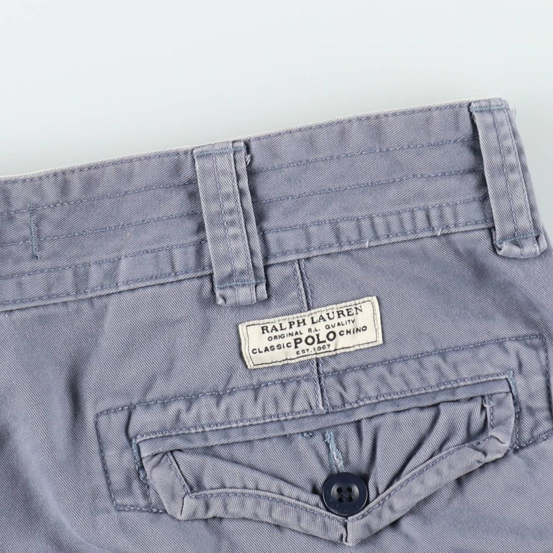 Ralph Lauren POLO by Ralph Lauren cargo shorts, short pants, men's w37 equivalent cotton Blue type light blue Vintage Second Hand
