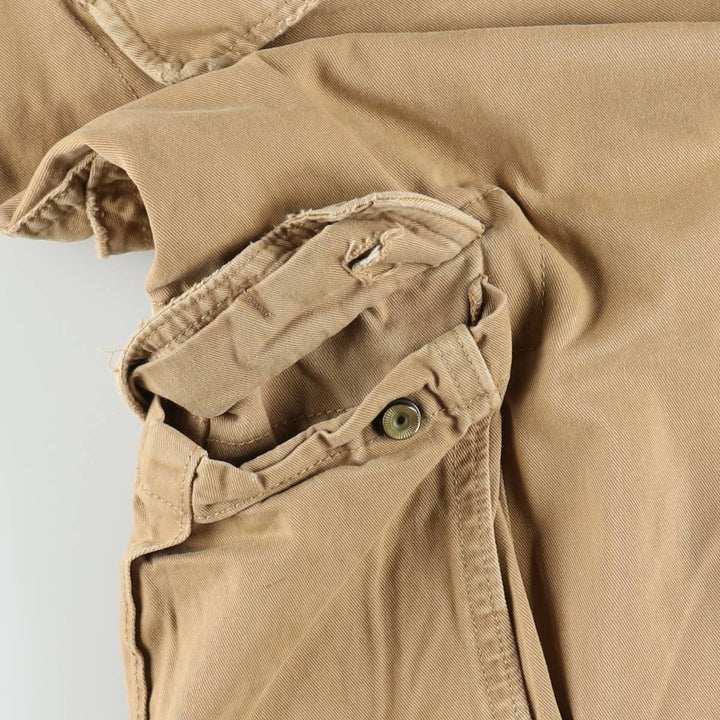 2000'S Ralph Lauren Polo Jeans Company cargo shorts, men's size W37 cotton Beige type Vintage Second Hand