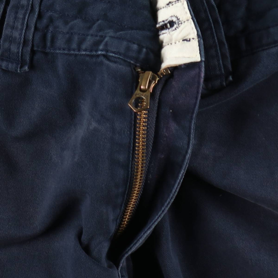 Ralph Lauren POLO by Ralph Lauren cargo shorts, short pants, men's w31 equivalent cotton navy blue type Vintage Second Hand