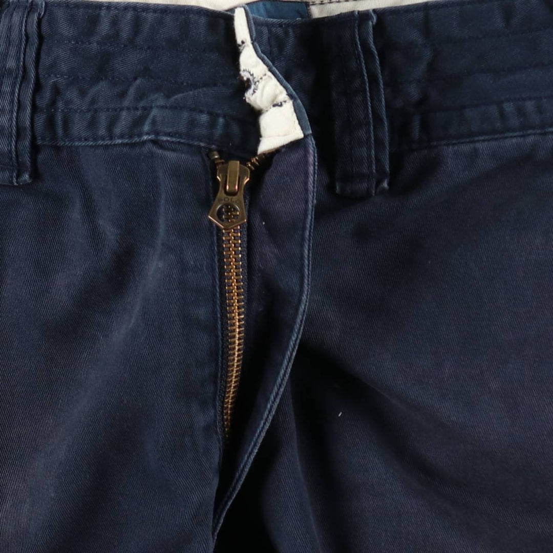 Ralph Lauren POLO by Ralph Lauren cargo shorts, short pants, men's w31 equivalent cotton navy blue type Vintage Second Hand
