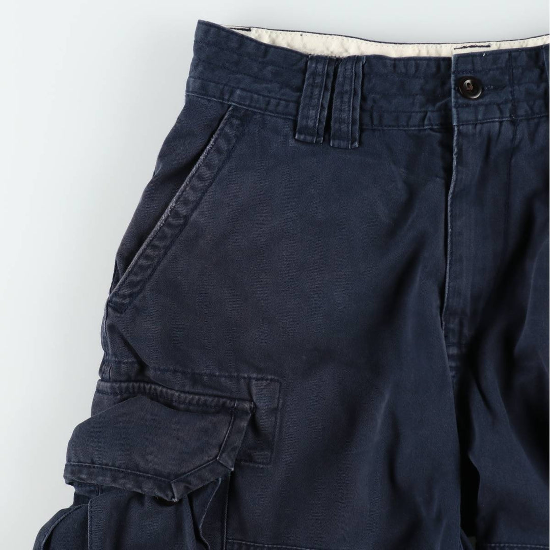 Ralph Lauren POLO by Ralph Lauren cargo shorts, short pants, men's w31 equivalent cotton navy blue type Vintage Second Hand