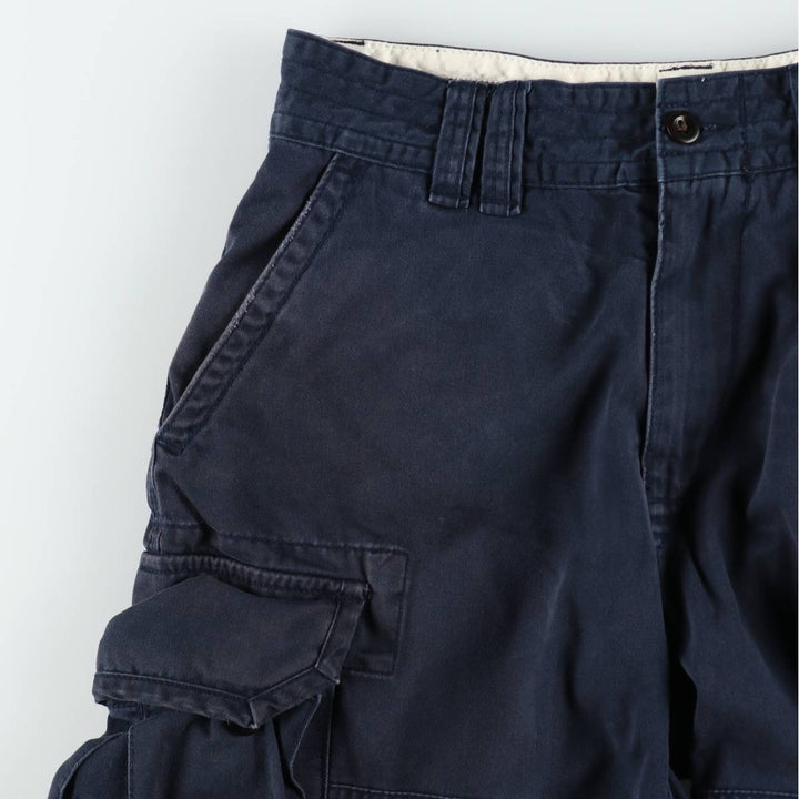 Ralph Lauren POLO by Ralph Lauren cargo shorts, short pants, men's w31 equivalent cotton navy blue type Vintage Second Hand