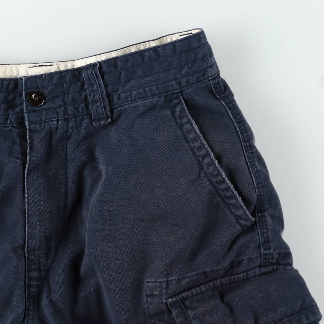 Ralph Lauren POLO by Ralph Lauren cargo shorts, short pants, men's w31 equivalent cotton navy blue type Vintage Second Hand