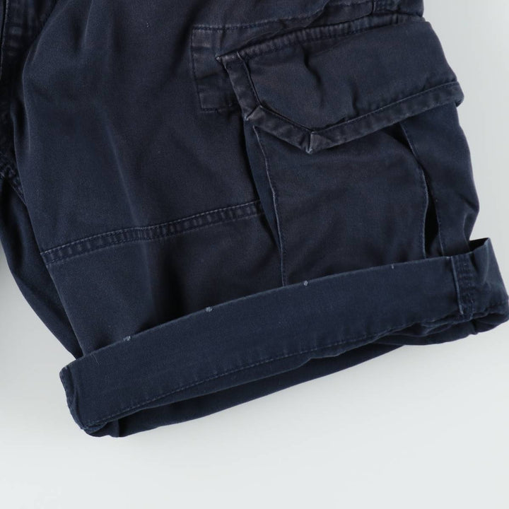Ralph Lauren POLO by Ralph Lauren cargo shorts, short pants, men's w31 equivalent cotton navy blue type Vintage Second Hand