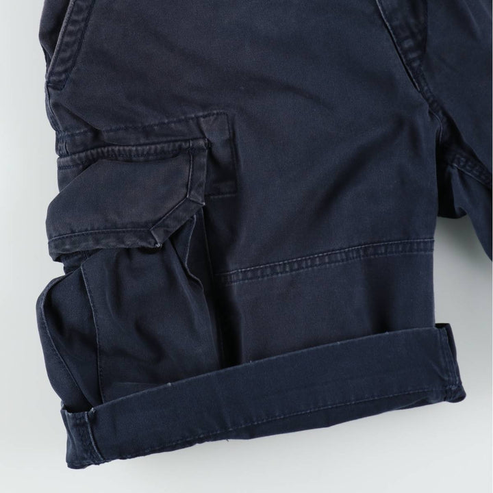 Ralph Lauren POLO by Ralph Lauren cargo shorts, short pants, men's w31 equivalent cotton navy blue type Vintage Second Hand