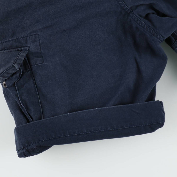 Ralph Lauren POLO by Ralph Lauren cargo shorts, short pants, men's w31 equivalent cotton navy blue type Vintage Second Hand