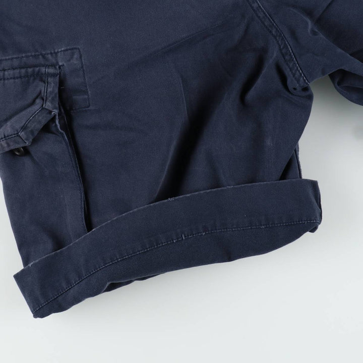 Ralph Lauren POLO by Ralph Lauren cargo shorts, half pants, men's size w34 cotton navy blue type Vintage Second Hand