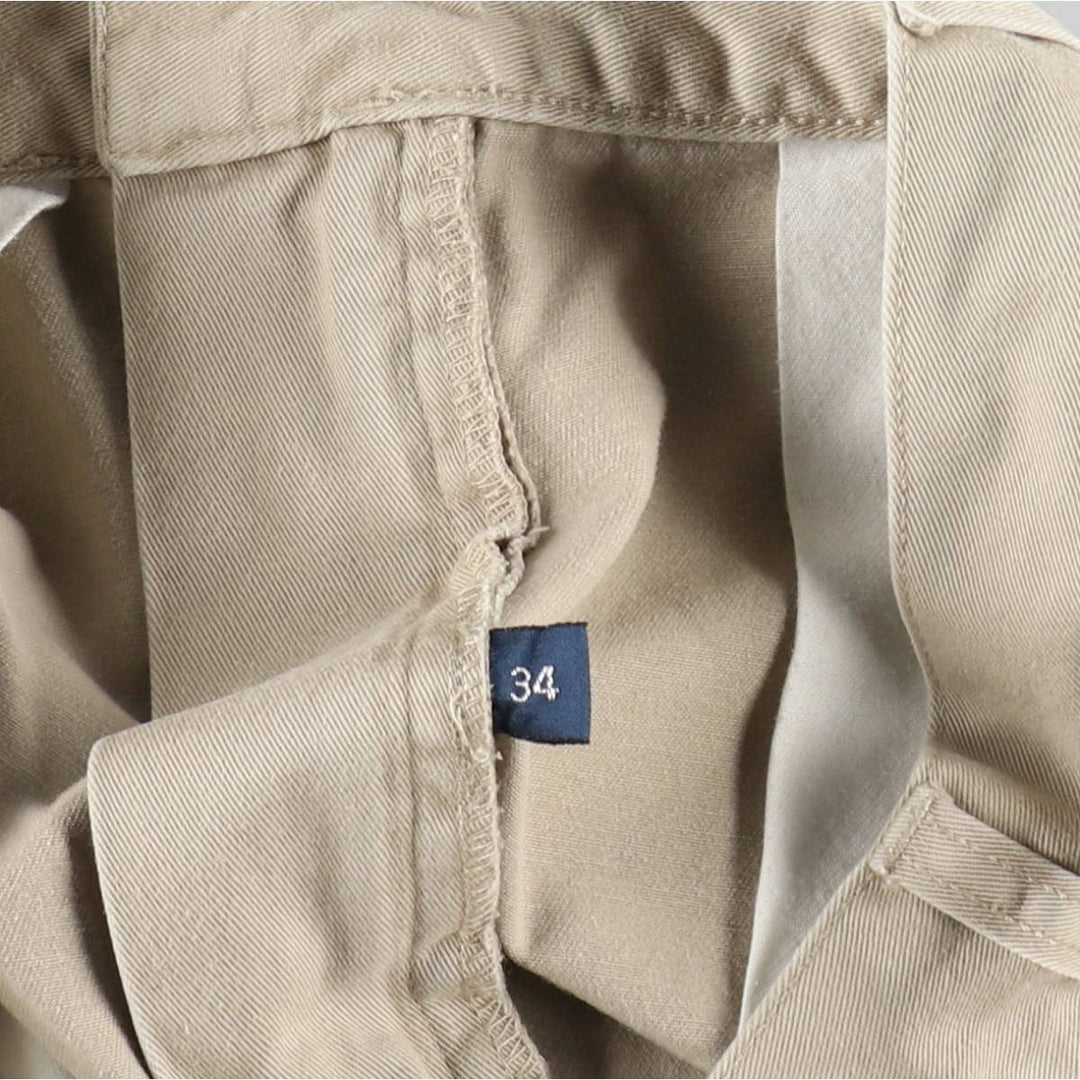 Ralph Lauren POLO by Ralph Lauren cargo shorts, short pants, men's size w34 cotton Beige type Vintage Second Hand