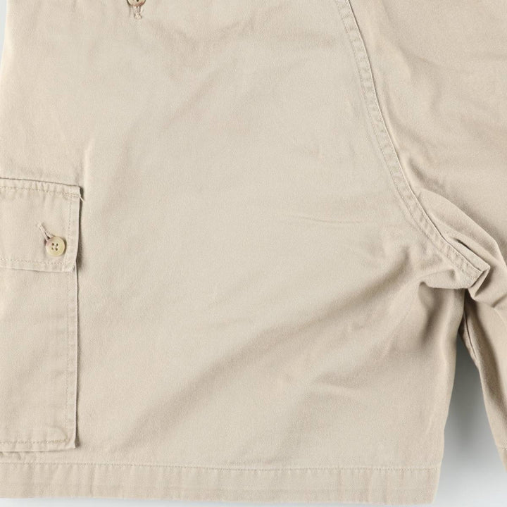 Ralph Lauren POLO by Ralph Lauren cargo shorts, short pants, men's size w34 cotton Beige type Vintage Second Hand