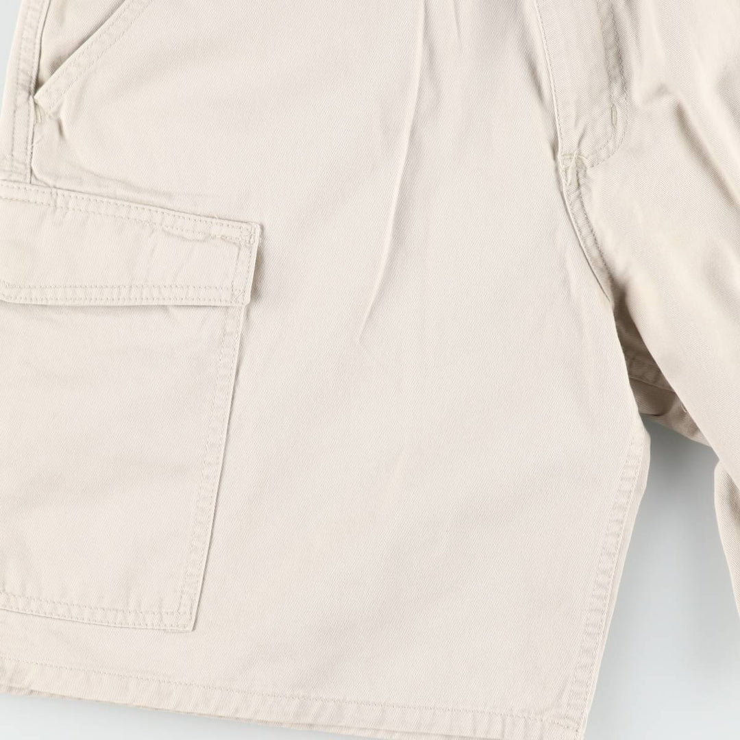 2000'S Ralph Lauren POLO JEANS COMPANY cargo shorts, men's size W31 (approx.) cotton ivory Vintage Second Hand