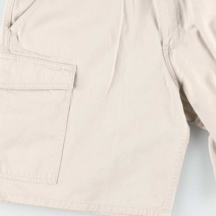 2000'S Ralph Lauren POLO JEANS COMPANY cargo shorts, men's size W31 (approx.) cotton ivory Vintage Second Hand