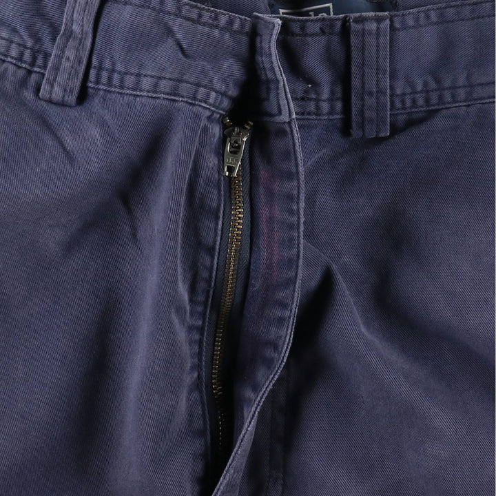 Ralph Lauren POLO by Ralph Lauren cargo shorts, short pants, men's size w33 cotton navy blue type Vintage Second Hand