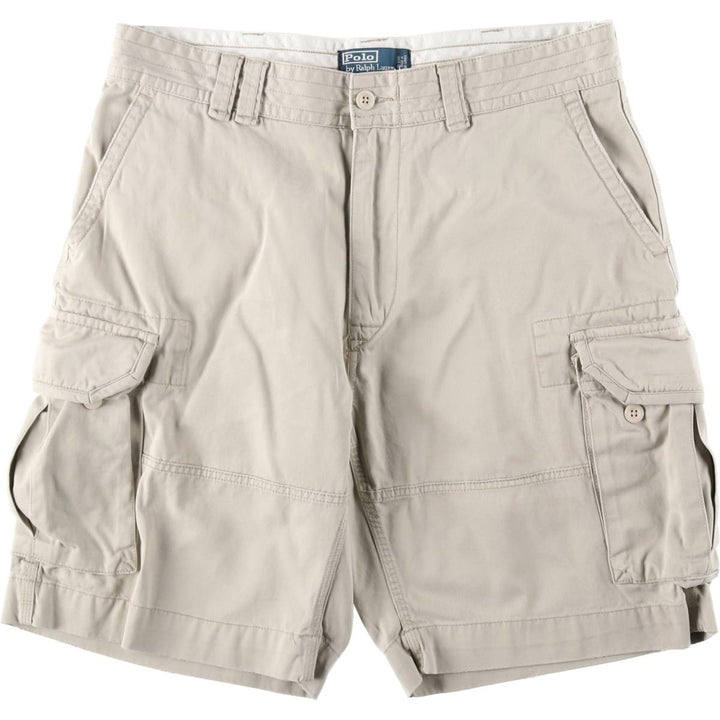 Ralph Lauren POLO by Ralph Lauren cargo shorts, short pants, men's w37 equivalent cotton Beige type Vintage Second Hand
