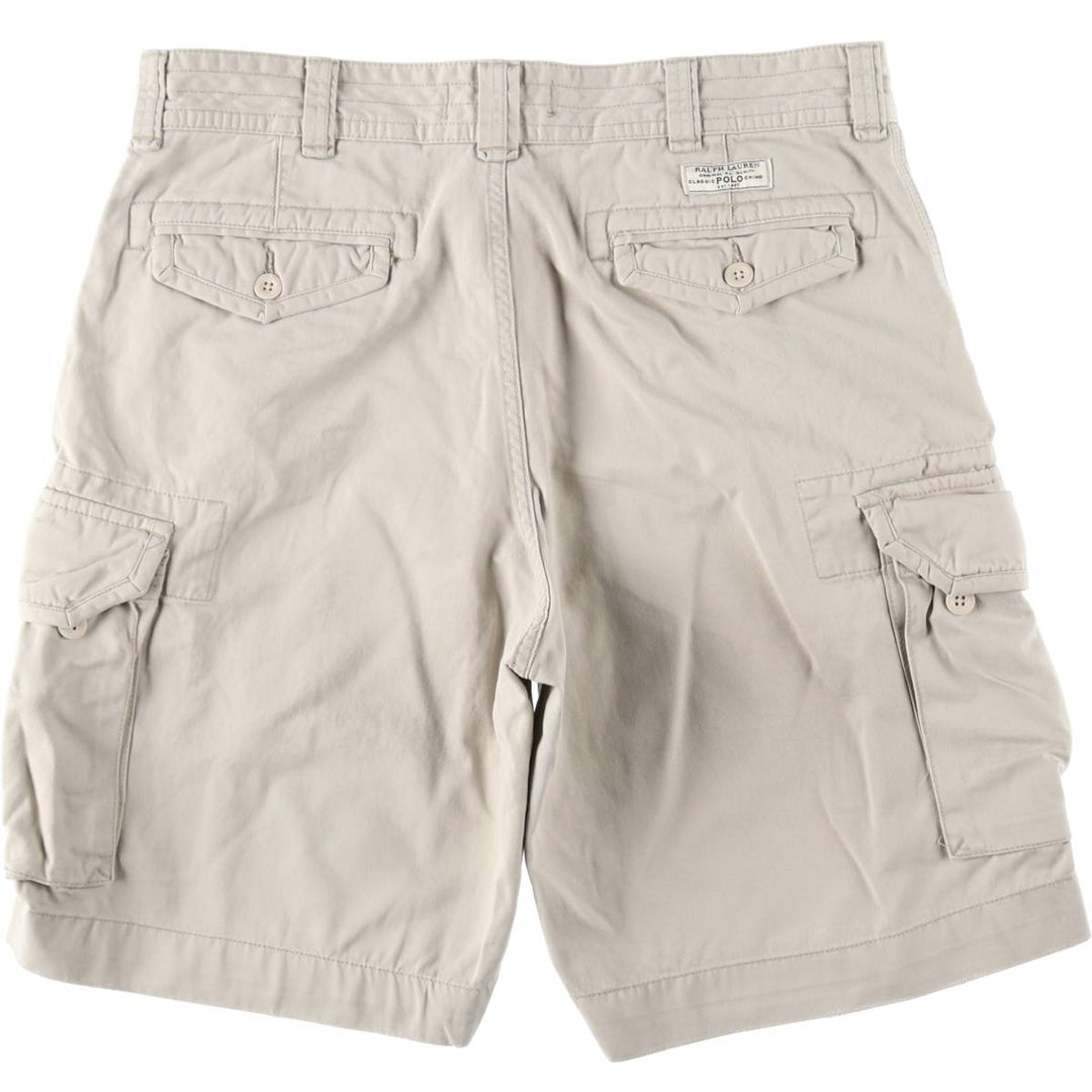 Ralph Lauren POLO by Ralph Lauren cargo shorts, short pants, men's w37 equivalent cotton Beige type Vintage Second Hand