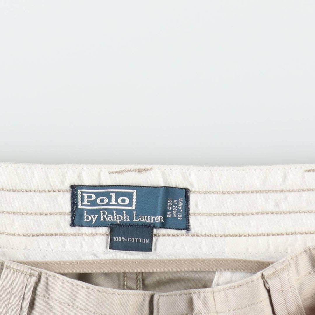 Ralph Lauren POLO by Ralph Lauren cargo shorts, short pants, men's w37 equivalent cotton Beige type Vintage Second Hand