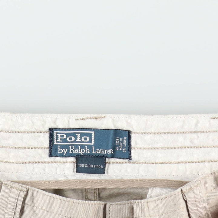 Ralph Lauren POLO by Ralph Lauren cargo shorts, short pants, men's w37 equivalent cotton Beige type Vintage Second Hand