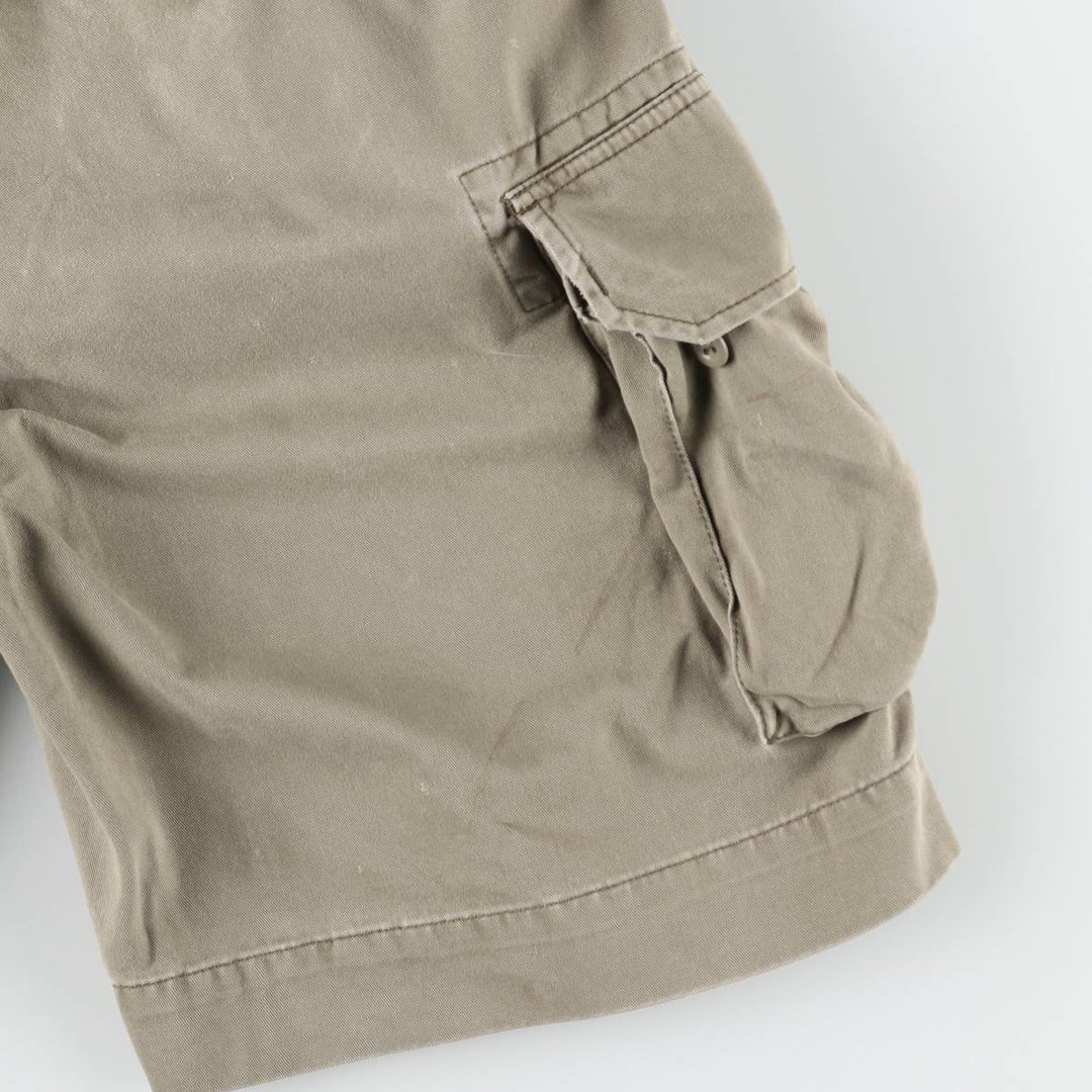 Ralph Lauren POLO by Ralph Lauren cargo shorts, short pants, men's size w34 cotton Khaki type Vintage Second Hand