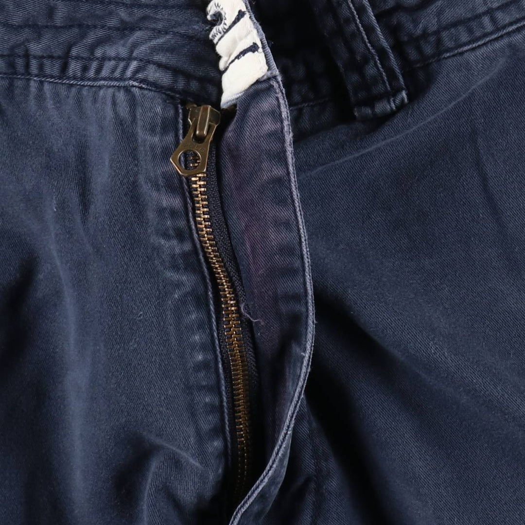 Ralph Lauren POLO by Ralph Lauren cargo shorts, half pants, men's size w36 cotton navy blue type Vintage Second Hand