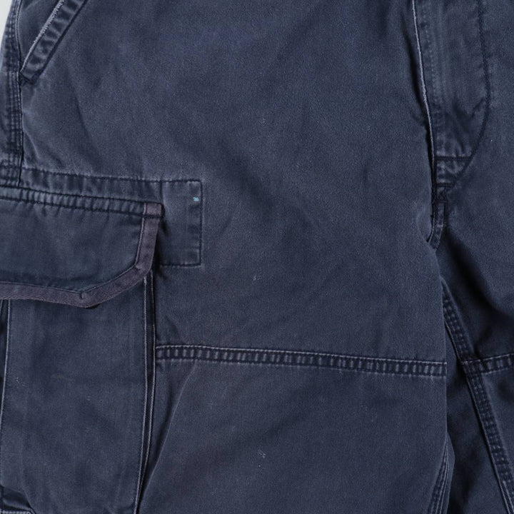 Ralph Lauren POLO by Ralph Lauren cargo shorts, half pants, men's size w36 cotton navy blue type Vintage Second Hand