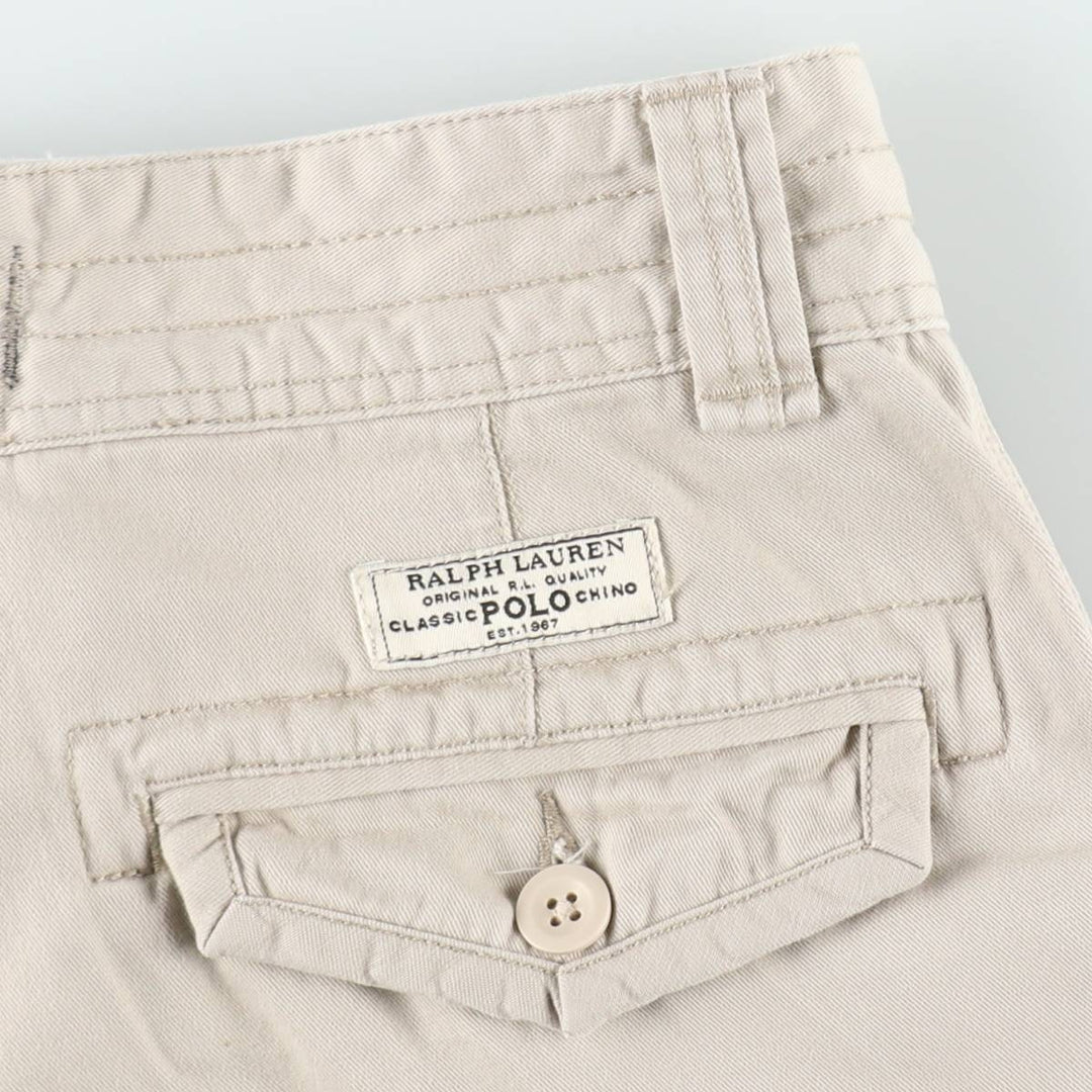 Ralph Lauren POLO by Ralph Lauren cargo shorts, men's size W31 cotton Beige type Vintage Second Hand