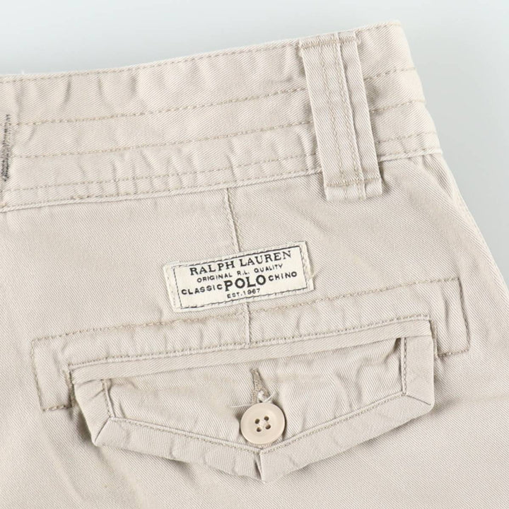 Ralph Lauren POLO by Ralph Lauren cargo shorts, men's size W31 cotton Beige type Vintage Second Hand