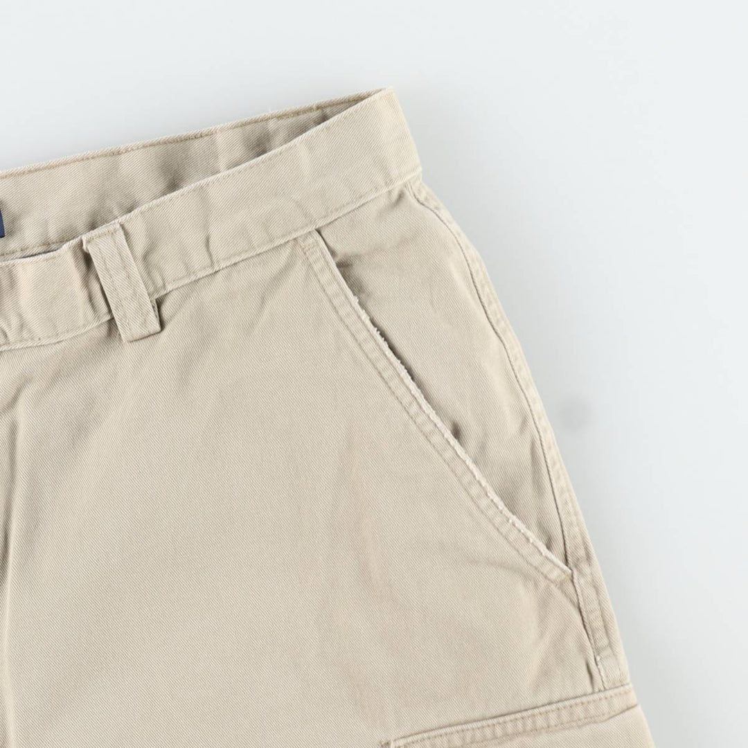 Ralph Lauren CHAPS Cargo Shorts, Men's Size W36 (approx.) cotton Beige type Vintage Second Hand