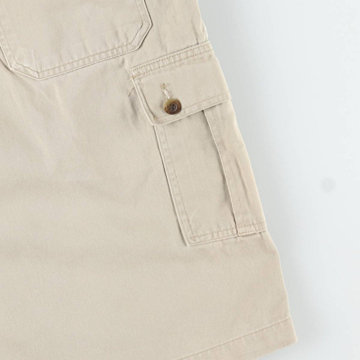 Ralph Lauren CHAPS Cargo Shorts, Men's Size W36 (approx.) cotton Beige type Vintage Second Hand