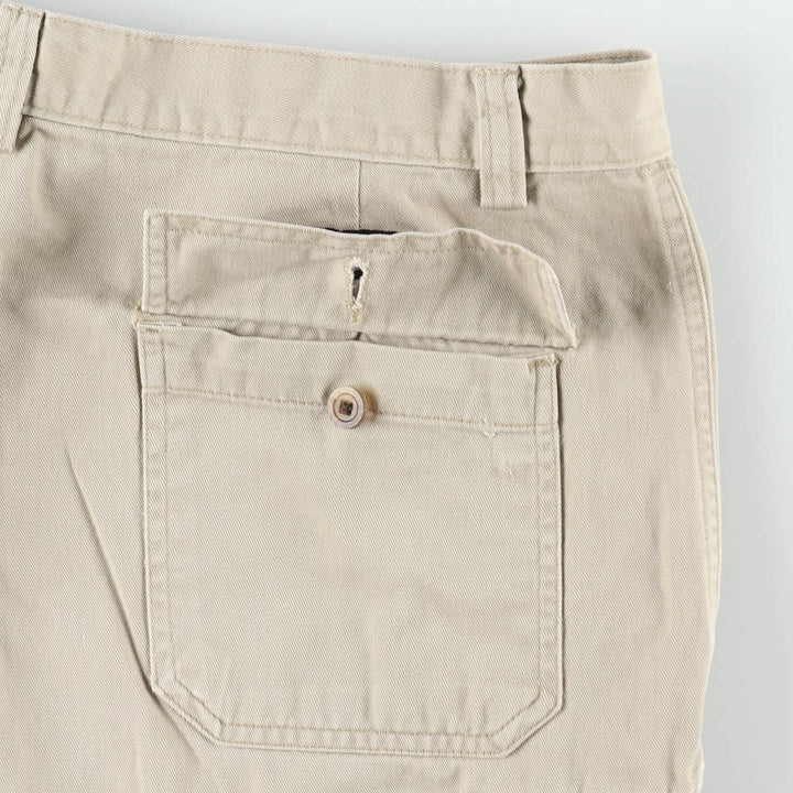 Ralph Lauren CHAPS Cargo Shorts, Men's Size W36 (approx.) cotton Beige type Vintage Second Hand