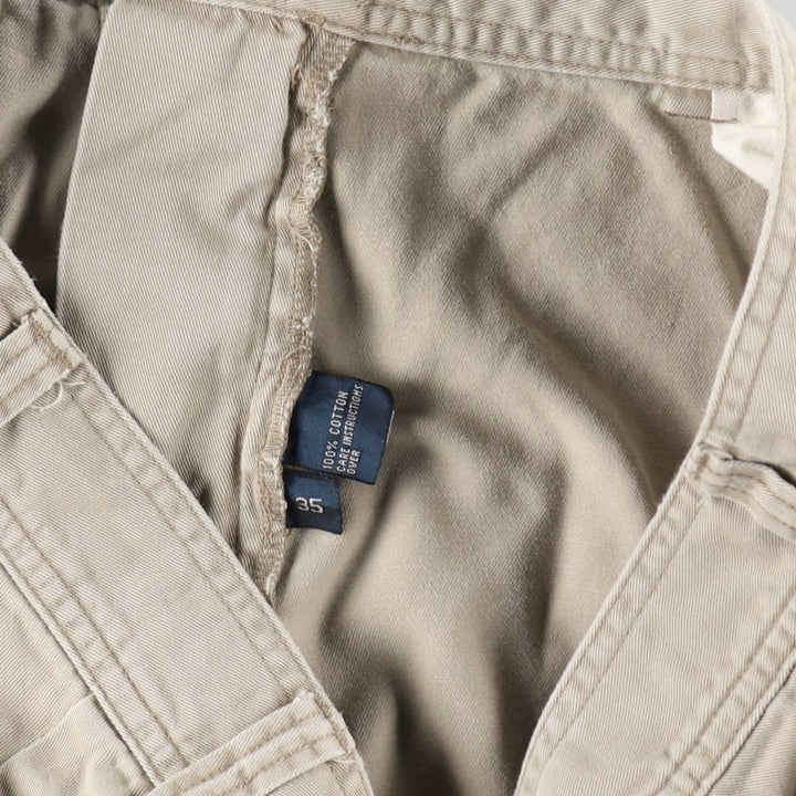 Ralph Lauren POLO by Ralph Lauren cargo shorts, half pants, men's size w36 cotton Beige type Vintage Second Hand
