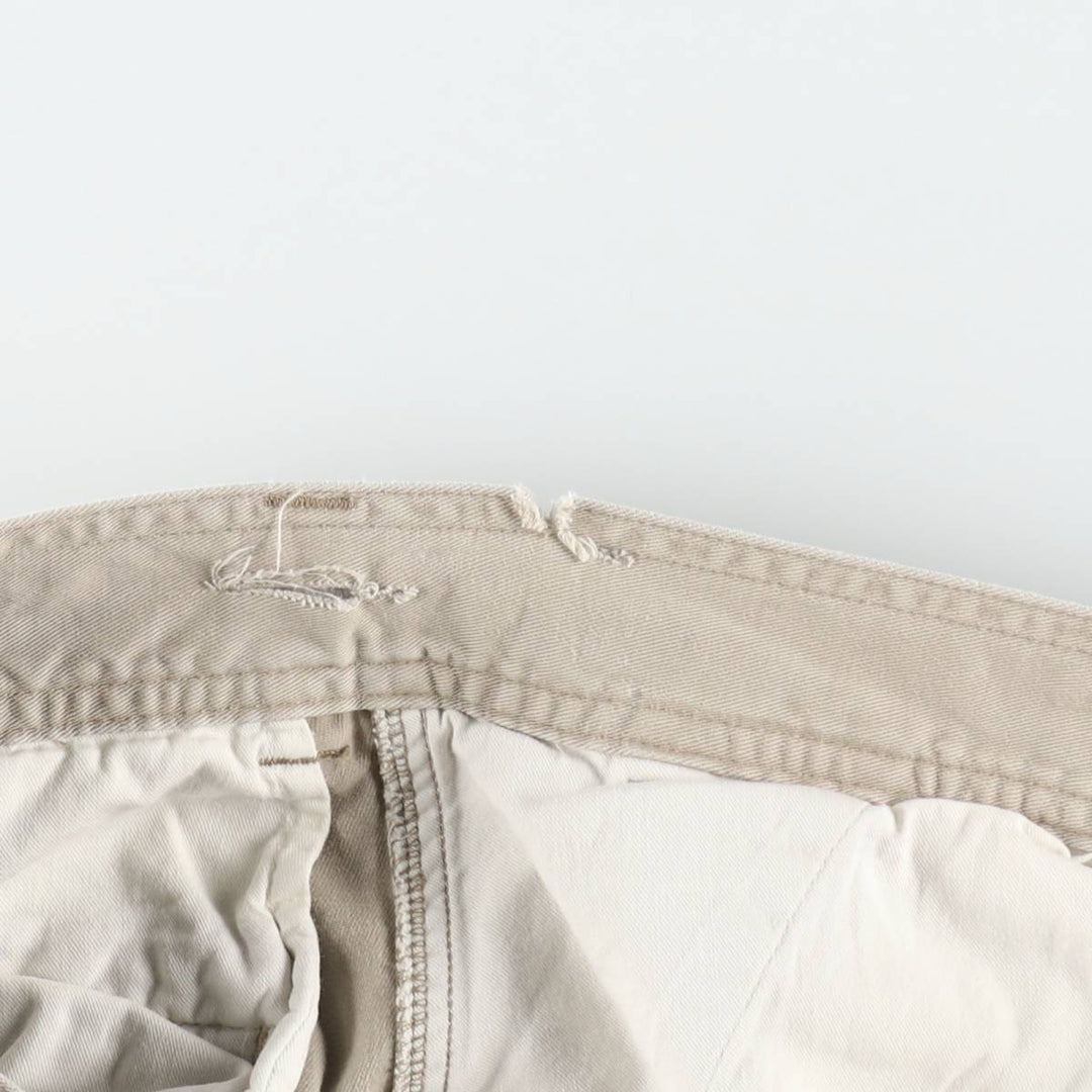 Ralph Lauren POLO by Ralph Lauren cargo shorts, half pants, men's size w36 cotton Beige type Vintage Second Hand
