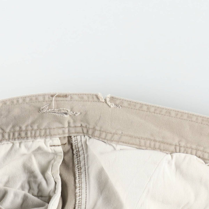 Ralph Lauren POLO by Ralph Lauren cargo shorts, half pants, men's size w36 cotton Beige type Vintage Second Hand