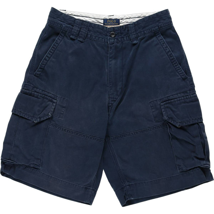 Ralph Lauren POLO RALPH LAUREN cargo shorts short pants men's w32 equivalent cotton navy blue type Vintage Second Hand