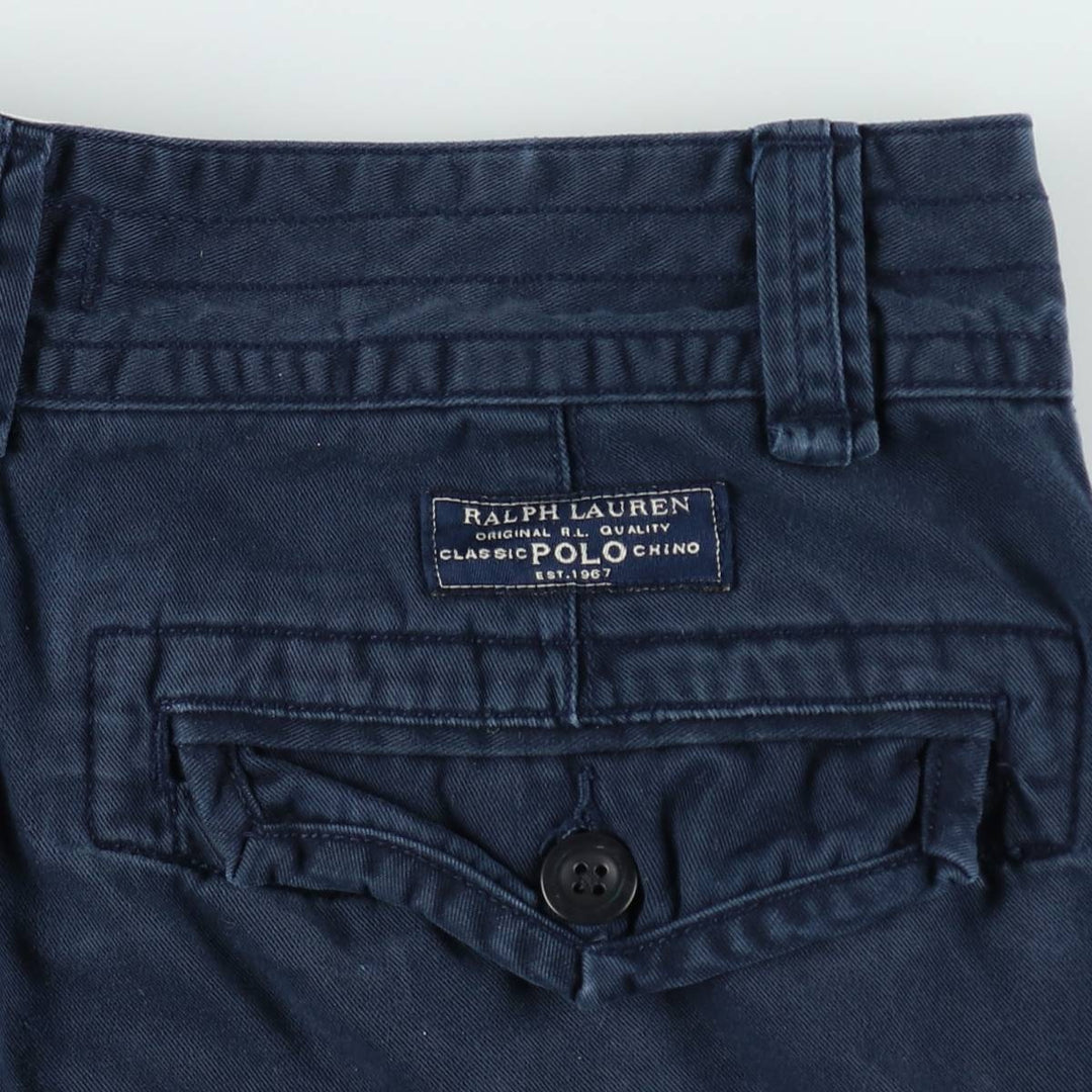 Ralph Lauren POLO RALPH LAUREN cargo shorts short pants men's w32 equivalent cotton navy blue type Vintage Second Hand