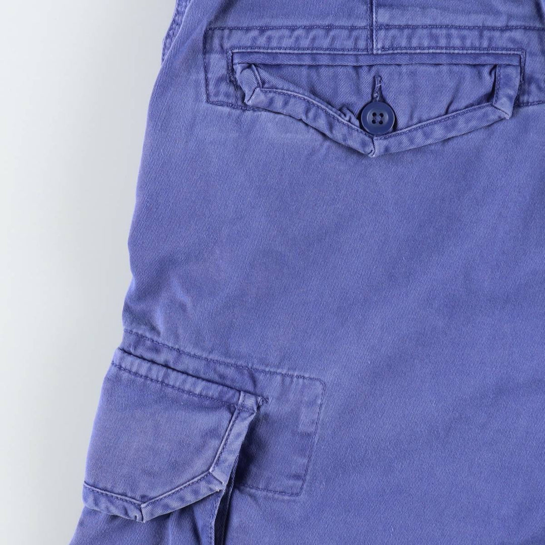 Ralph Lauren POLO RALPH LAUREN cargo shorts, half pants, men's size w37 cotton blue type Vintage Second Hand