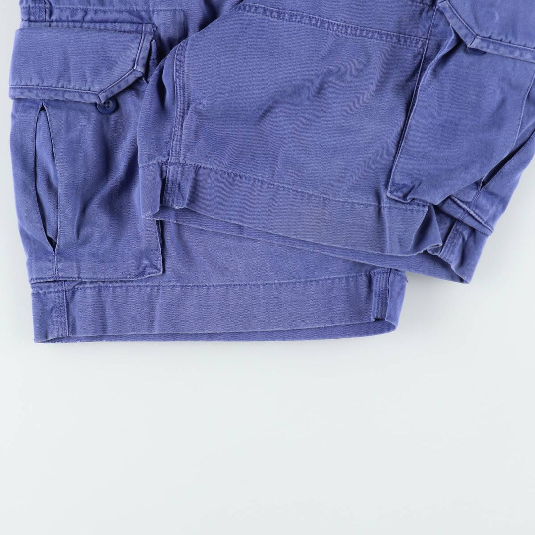 Ralph Lauren POLO RALPH LAUREN cargo shorts, half pants, men's size w37 cotton blue type Vintage Second Hand