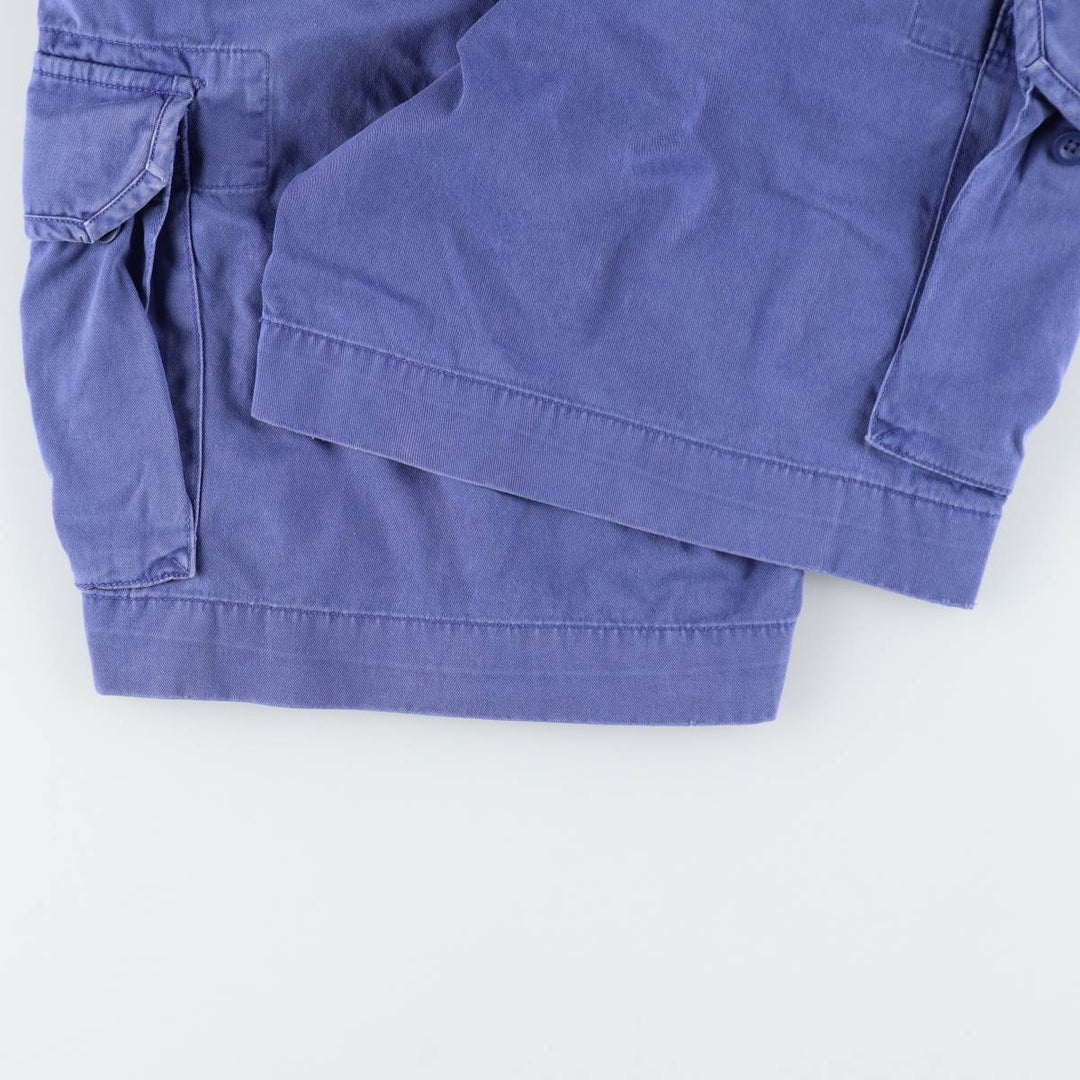 Ralph Lauren POLO RALPH LAUREN cargo shorts, half pants, men's size w37 cotton blue type Vintage Second Hand