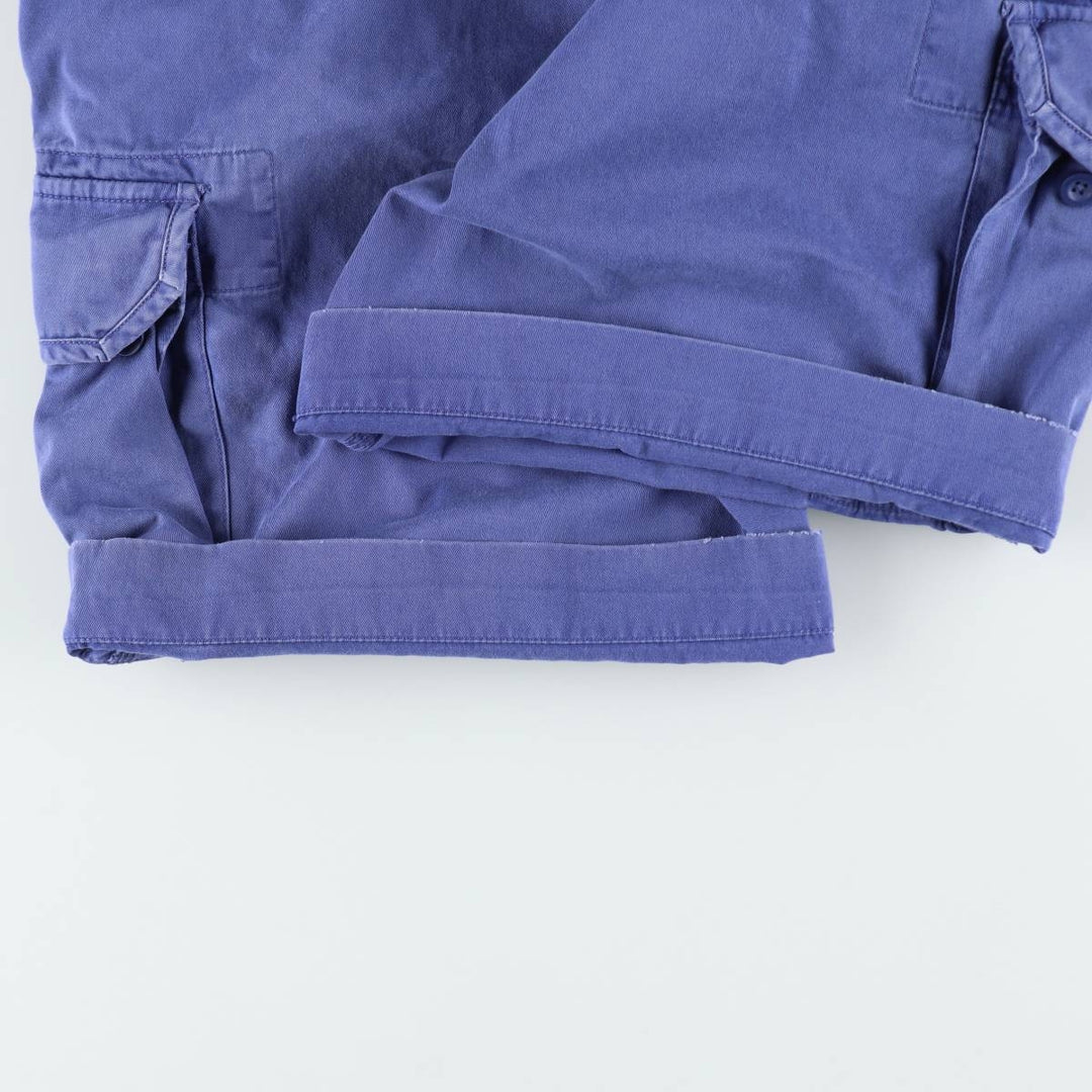 Ralph Lauren POLO RALPH LAUREN cargo shorts, half pants, men's size w37 cotton blue type Vintage Second Hand
