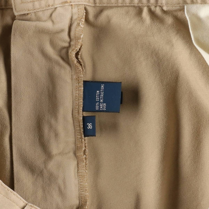 Ralph Lauren POLO by Ralph Lauren cargo shorts, half pants, men's size w36 cotton Beige type Vintage Second Hand