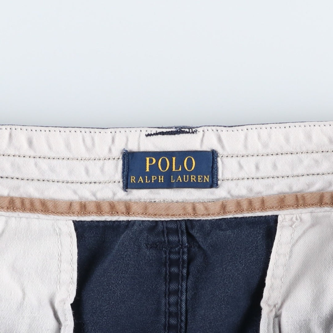 Ralph Lauren POLO RALPH LAUREN cargo shorts short pants men's w36 equivalent cotton navy blue type Vintage Second Hand