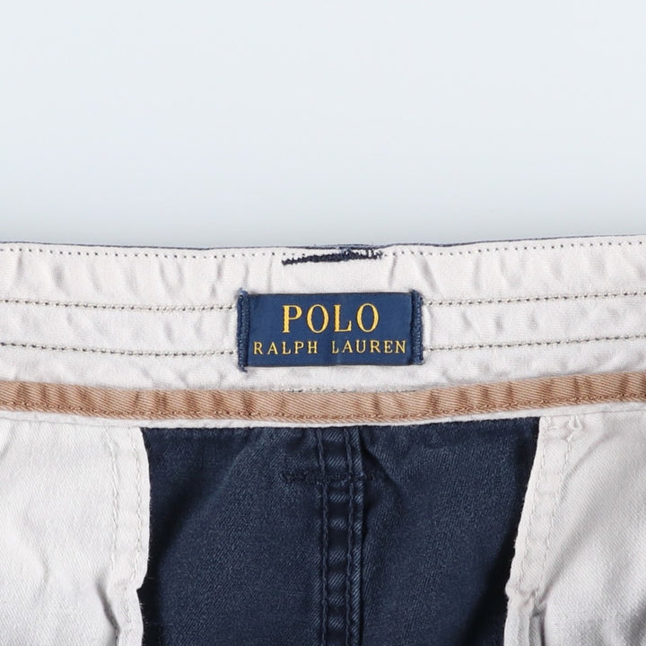 Ralph Lauren POLO RALPH LAUREN cargo shorts short pants men's w36 equivalent cotton navy blue type Vintage Second Hand