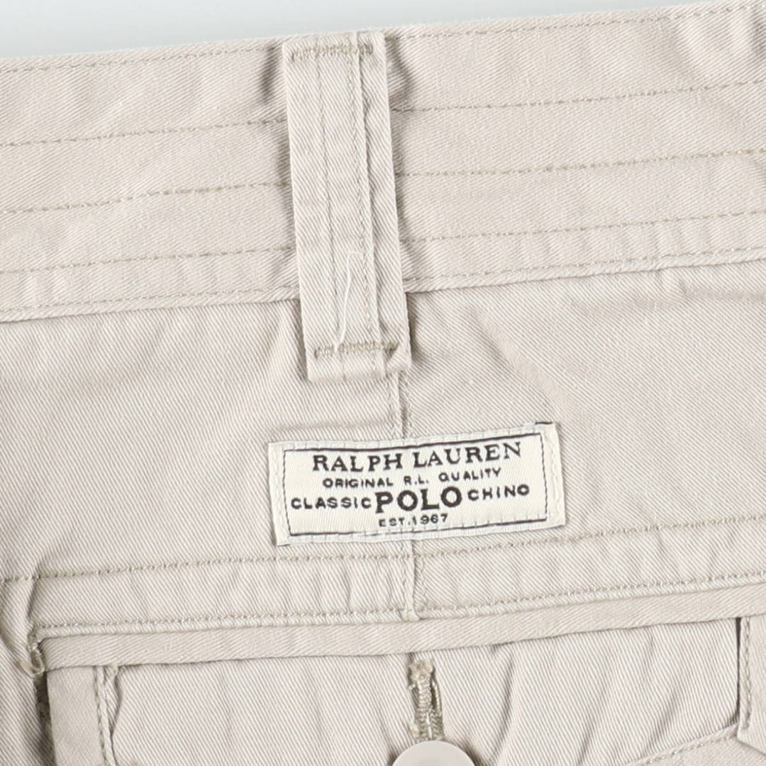 Ralph Lauren POLO RALPH LAUREN cargo shorts short pants men's w36 equivalent cotton Beige type Vintage Second Hand