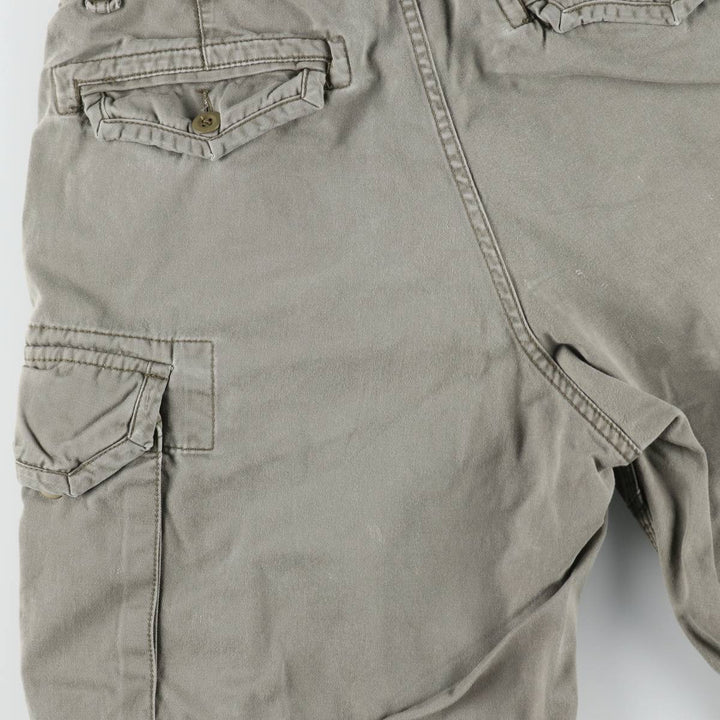 Ralph Lauren POLO by Ralph Lauren cargo shorts, short pants, men's size w32 cotton gray type Vintage Second Hand